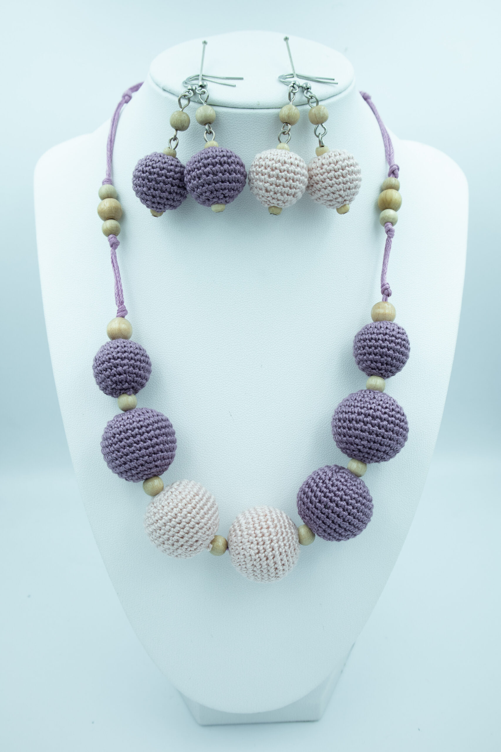 7 bogyós lila-púder szett