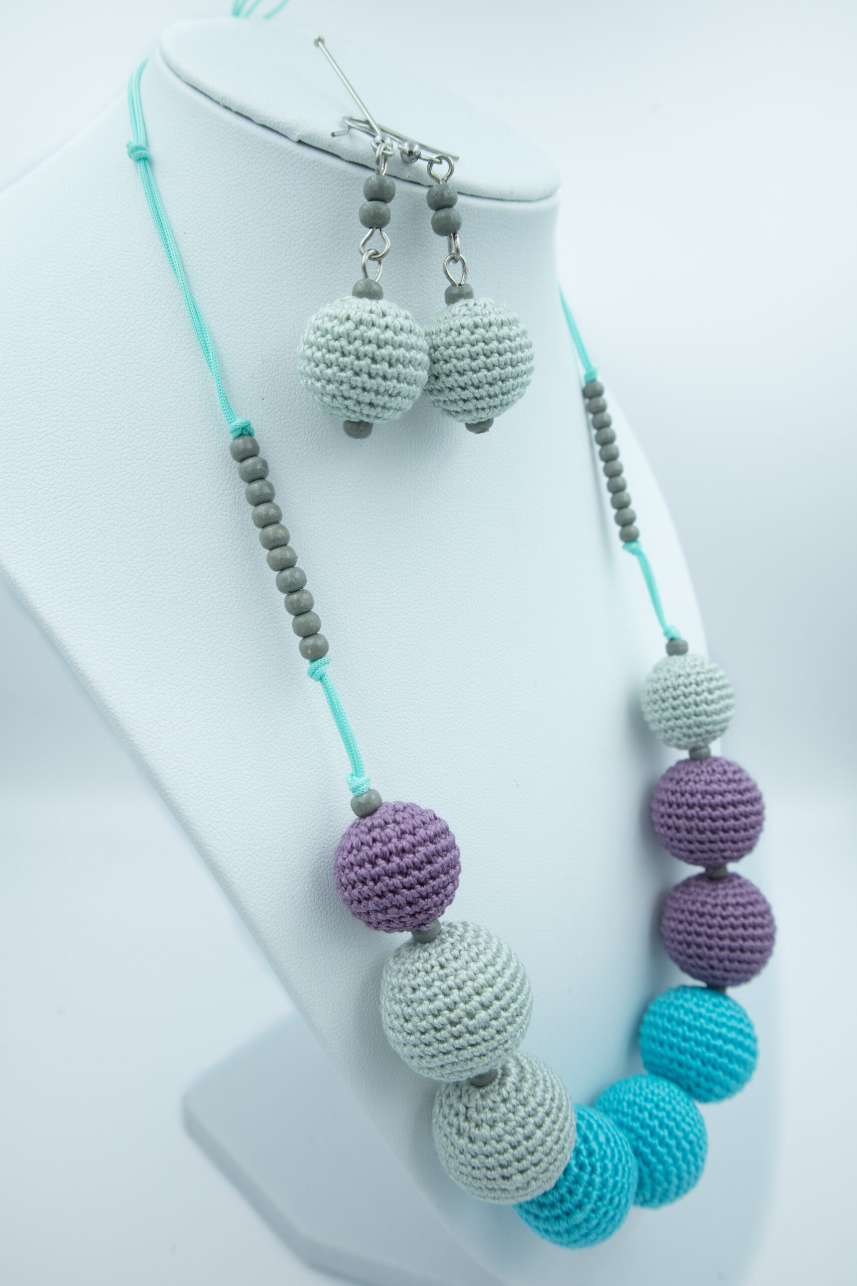 9 bogyós türkiz-lila szett - Image 2