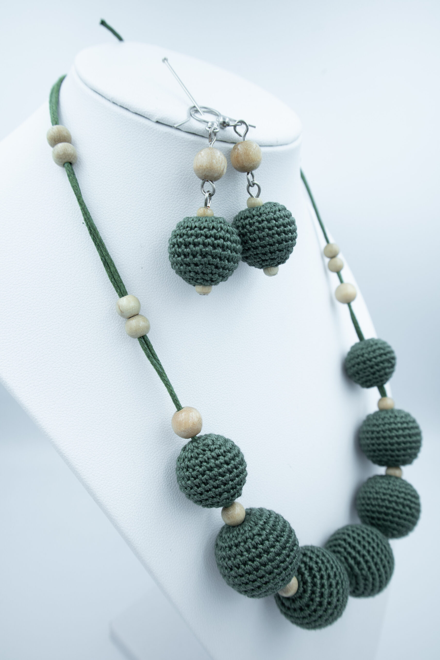 7 bogyós khaki zöld szett - Image 2